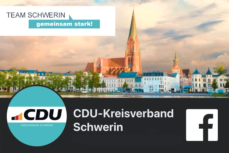 Facebook-Seite der CDU Schwerin