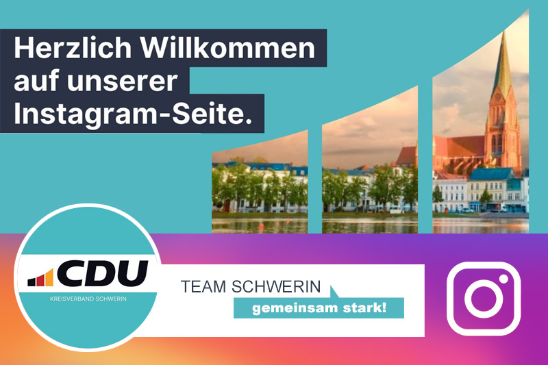 Instagram-Account der CDU Schwerin